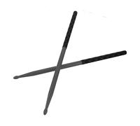 UKCOCO 3 paires Baguettes de Tambour Antidérapantes Nylon de Baguettes Pratiques pour Jazz et Percussion Poignée Colorée pour Pratiquer Partout