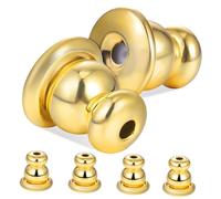 UKCOCO 3 Paires Fermoirs De Boucles D'oreilles Verrouillables Pour Oreilles Tombantes De Bouchons De Boucles Sécurisés Accessoires Pour Femmes