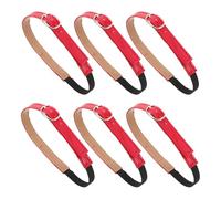 UKCOCO 3 Paires Sangles Élastiques Réglables pour Talons Hauts Rouges Boucle Détachable en Pu et Métal, Maintien Anti-desserrage Élégant pour Sandales et Flats Mariage