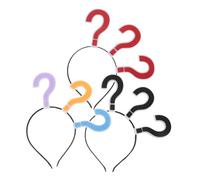 UKCOCO 3 pièces Bandeau Cheveux Question Mark Créatif Accessoire de Fête Carnaval Confortable et Amusant Serre-tête pour Festival et Anniversaire