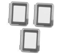 UKCOCO 3 Pièces Boîtier De Porte Arrière De Caméra Coque Arrière pour Hero4 Toucher La Couverture Arrière De La Porte Dérobée Capuchon De Protection Héros4 Appareil Photo