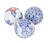 UKCOCO 3 pièces Céramiques Flottantes Décoratives pour Aquarium Style Chinois Ornements Simulés pour Bassin et Aquarium Couleur Aléatoire Couleur Aléatoire