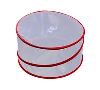 UKCOCO 3 pièces Cloche Alimentaire Pliable Couvre Assiettes Respirant Moucherons Protection Alimentaire Maison Cuisine