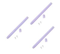 UKCOCO 3 Pièces Étui à Stylet Couverture De Peau De Stylet Porte- Porte-Crayon Coque De Étui Mignon Étui en Cuir Deuxième Génération Écriture Gel De Silice