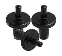 UKCOCO 3 Pièces Guitar Bridge Studs Thread Metal Screws For Electric Guitar Bridge Replacement And Precise Adjustment Accessories