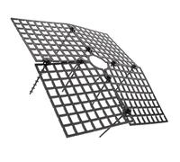 UKCOCO 3 Pièces Housse pour Bonsaï, Protecteur de Terreau pour Pots, Noir, Plastique, Découpable, Facile à Installer, Résistant à L’Usure, pour Pots de Fleurs et Terreau, Jardins Fleuris