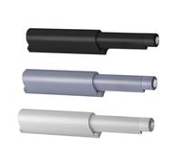 UKCOCO 3 pièces Loquet Magnétique pour Porte de Placard Sans Poignée Push To Open avec Amortisseur Abs Stable pour Armoire et Tiroir