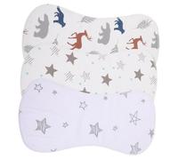 UKCOCO 3 pièces Lot de Langes Coton Absorbants pour Garçon Fille Serviettes Dépaule Souples et Durables Rejets Doux et Portable pour pour Sorties et Changes