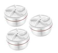 UKCOCO 3 Pièces Mini Machine À Laver Laveuse De Voyage Machine À Laver Alimentée Au Pied Laveuse À Main Pour Évier De Machine À Laver Laveuse Manuelle Pour Le Linge Mini