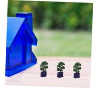 UKCOCO 3 Pièces Miniature Dollhouse Plants Realistic Artificial Fruit Trees for DIY Crafts and Photography Simulated Mini Potted Plants for Indoor Mini House Decor
