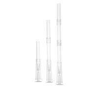 UKCOCO 3 Pièces Miniature Transparent Fountain Nozzle For Fish Tanks And Garden Ponds Portable Water Pump With Mushroom Spray Head For Indoor And Outdoor Water Features