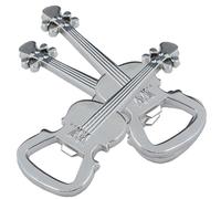 UKCOCO 3 pièces Ouvre Bouteille Guitare Portable Décapsuleur Compact pour Amateurs de et Musique Porte Clés Créatif Cadeau Original