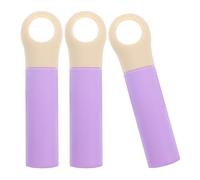 UKCOCO 3 Pièces Poignée de Balai Plastique Embout Ergonomique Antidérapant pour Manche de Balai et Serpillière Accessoire de Remplacement pour Nettoyage Domestique