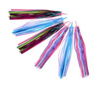 UKCOCO 3 Pièces Rubans Tassels Guidon Vélo Garçon Fille Accessoires Décoratifs Légers pour Scooter et Vélo Équilibre Franges par Set Adaptés Aux Poignées Garçon Fille