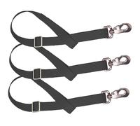 UKCOCO 3 pièces Sangles Réglables Nylon pour Seau Portable Crochets Robustes Supports Suspendus pour Mangeoire Équine Faciles à Fixer et Résistants à Extérieur Lot de