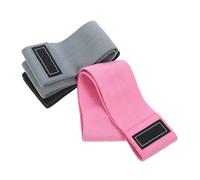 UKCOCO 3 pièces Set de Bandes Élastiques de Résistance pour Yoga et Musculation Sangles Élastiques Durables pour Entraînement Sportif Amélioration Flexibilité et Couleur Aléatoire