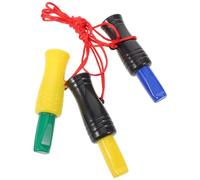 UKCOCO 3 Pièces Sifflet d'urgence en Plastique Léger pour Camping et Kayak avec Design Réaliste de Canard, Outil de Signalisation Essentiel Survie en Plein Air