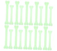 UKCOCO 30 Pièces Accessoires de Faux Os avec Suspension pour Décorations Intérieures et Extérieures pour Créations et Thèmes Effrayants