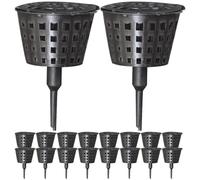 UKCOCO 30 pièces Boîte à Engrais pour Bonsai Bacs de Fertilisation Réutilisable pour Plantes et Jardinage Facile à Utiliser et Pratique