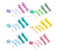 UKCOCO 30 pièces Cross Hairpin Flower Barrette Set Fashion Hair Clips For Women And Practical Accessories For Work School Party And Travel Couleur Aléatoire Couleur Aléatoire
