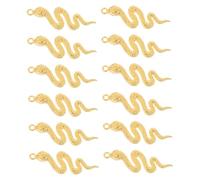 UKCOCO 30 Pièces Lot de Breloques Serpent Alliage Rétro pour Bijoux DIY Pendentifs Animaux pour Bracelets Colliers et Boucles Oreilles Charm Vintage Zinc Alloy