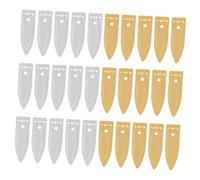 UKCOCO 30 pièces Plaques Cuivre Zinc pour Batterie Fruit DIY Électrode Zinc Cuivre pour Expériences Éducatives Garçon Fille