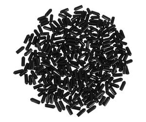 UKCOCO 300 Pièces Bouchon à Vis pour Répartiteur D’oxygène D’Aquarium, Capuchon PVC Noir, Diamètre Intérieur 4,5mm, 4,5x17mm, Anti-Retour, pour Tuyaux D’Aquarium et Bacs Marins