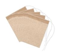 UKCOCO 300 pièces Lot de Sachets à Thé Jetables Naturel Filtres Résistants Chaleur pour Thé Vrac Café Épices et Infusion DIY Sacs Filtrants Pratiques et Écologiques