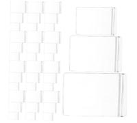 UKCOCO 300 pièces Pochette Rangement Bijoux Anti-oxydation Multifonctionnelle pour Bagues Boucles Oreilles avec Assorties Organiseur Portable et Léger