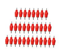 UKCOCO 30pièces Abreuvoir Automatique pour Poulets Distributeurs Eau Robustes Et Buveurs à Tétine Innovants pour Élevage Et Fermes Facilite Alimentation des Poussins Et Poules