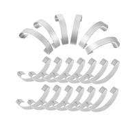 UKCOCO 30pièces Crochet De Porte pour Cage à Et Volaille Ressort De Tension Simple Et Pratique pour Verrouiller Cages