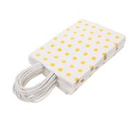 UKCOCO 30pièces Sachets Dorés pour Bijoux Sachets Cellophane à Pois pour Fêtes Papier pour Mariages et Anniversaires