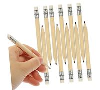 UKCOCO 35 pièces Mini Crayons Bois avec Gomme Crayons de Golf Courts pour Pencils de Dessin Log