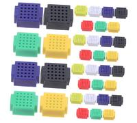 UKCOCO 35 Pièces Plaque Essai Mini pour Projets Électroniques Plaque Essai à Souder pour Circuits Imprimés PCB pour Bricolage