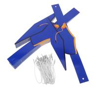 UKCOCO 36 Pièces Chapeau De Docteur En Papier Chapeau De Graduation D'artisanat Chapeaux De Diplômé Chapeaux De Bricolage De Fête De Fin D'études Ajustable Marine Enfants Bonjour Cap Bleu