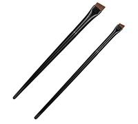 UKCOCO 3ensembles Kit De Pinceaux à Sourcils Eye-liner Ultra Fin Pinceau Eye-liner De Précision Coudé Outil De Maquillage Pour Yeux Cosmétique De Beauté