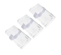 UKCOCO 3pièces Distributeurs Automatiques Eau pour Oiseaux Abreuvoirs Plastique Transparent Récipients à Boisson pour Cage Équipement Pratique pour Oiseaux Et Pigeons