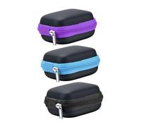 UKCOCO 3pièces Étui De Transport Rigide Eva pour Flacons Huiles Essentielles Organisateur Portable pour Voyages Et Rangement Sécurisé des Parfums