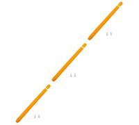 UKCOCO 3pièces Housse De Anti-Chute Silicone pour Stylet Compatible avec Apple Original Forme De Carotte De Capuchon Et Embouts Lavable Et Réutilisable