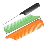 UKCOCO 3pièces Peigne à Queue Pointue Extensible Lot Pour Coiffure à Domicile Et Salons Peigne Salon Pour Cheveux