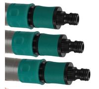 UKCOCO 3pièces Raccords pour Tuyaux Arrosage Raccords De Connexion Rapides pour Tuyaux Arrosage Femelles pour Tuyau Produits De Jardinage