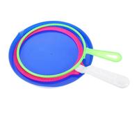 UKCOCO 3Pièces Set de Fabrication de Bulles pour Garçon Fille Outils à Bulles Colorés Couleurs Aléatoires pour Amusement Plein Air et Activités Familiales