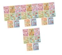 UKCOCO 4 Ensembles Autocollants De Noël Bouteille d'eau Éléments De Fête De Noël Stickers Vin Nom Autocollants Saisonniers Autocollants pour Le Scrapbooking Papier 8 Feuilles*4