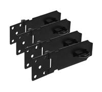 UKCOCO 4 ensembles Loquet Verrouillage Acier Inoxydable Kit Fixation Sécurisée pour et Installation Facile pour Mobilier Intérieur et Extérieur