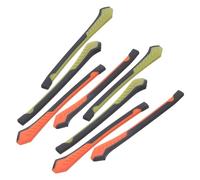 UKCOCO 4 Paires Manchons de Branches pour Lunettes Garçon Fille Manches de Branches Antidérapantes et Confortables Protection Douce des Oreilles Caoutchouc Accessoires de Remplacement