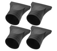 UKCOCO 4 pièces Accessoire Diffuseur Sèche-cheveux Buse Concentrateur Étroit Compatible pour Séchage Rapide et Coiffage Précis
