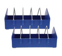 UKCOCO 4 Pièces Add Thickened Plastic Pigeon Feeder Tray Bird Cage Tray for Racing Homing Pigeons and Farm Feeding