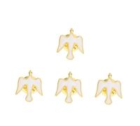 UKCOCO 4 Pièces Broche Épinglette de Prière pour Célébrations Religieuses et Commémorations Accessoire Spirituel Bijoux de Foi