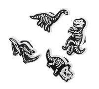 UKCOCO 4 pièces Broches Squelette Dinosaure Alliage Épingles Boutonnière Chic pour Sac Vêtements et Accessoires Cadeau Original Femme et Amie