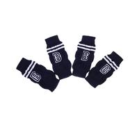 UKCOCO 4 pièces Chaussettes Antidérapantes pour Chiens et Protection des Joints Confort Optimal et Design Élégant Poids Suggéré Couverture de Patte Douce et Pratique